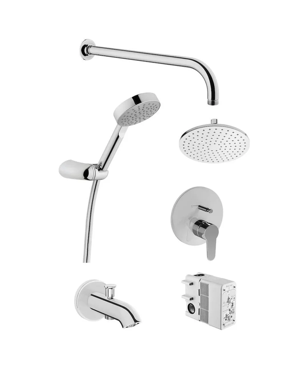 Artema Win S Ankastre Banyo Bataryası Set - A49247 Krom