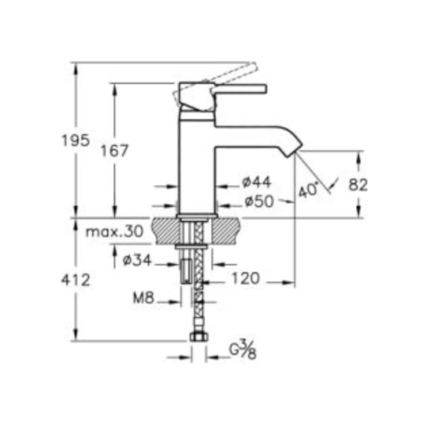 Artema Minimax S Lavabo Bataryası A41984