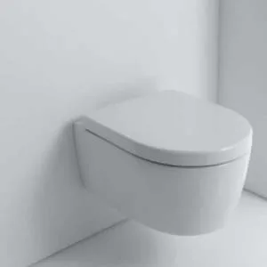 Geberit İcon Rimfree Soft Slim Asma Klozet Ve Kapak Takımı, Beyaz