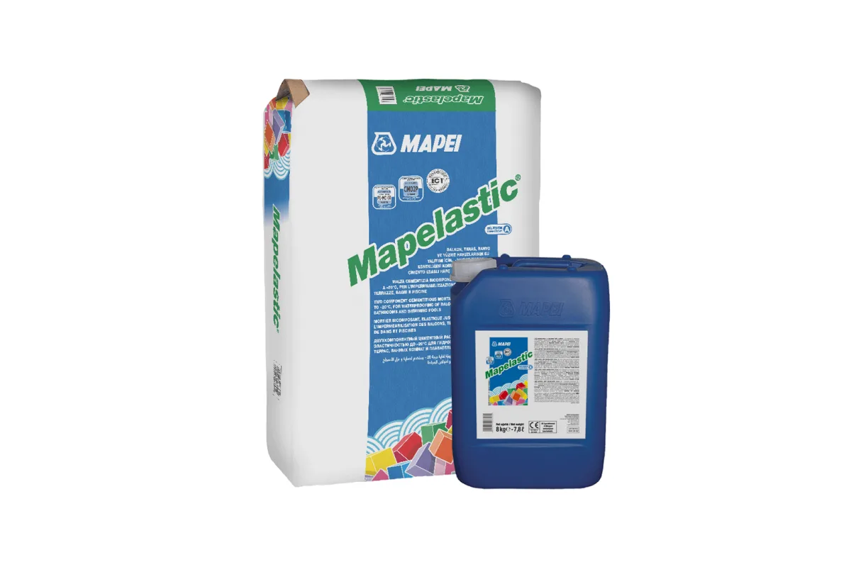 MAPEİ MAPELASTIC SMART Balkon, teras, banyo ve yüzme havuzlarının yüksek esneklikte su yalıtım malzemesi 20+10 kg Set