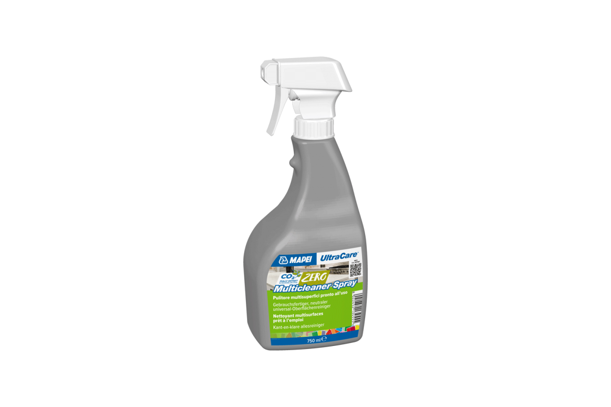 MAPEİ ULTRACARE MULTICLEANER SPRAY Kullanıma hazır, hızlı ve kolay uygulanan sprey formda temizlik ürünü 0,75 lt.