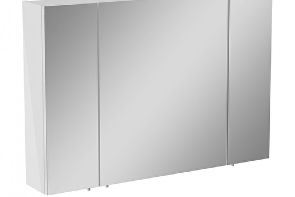 Mia Asimetrik Aynalı Banyo Dolabı