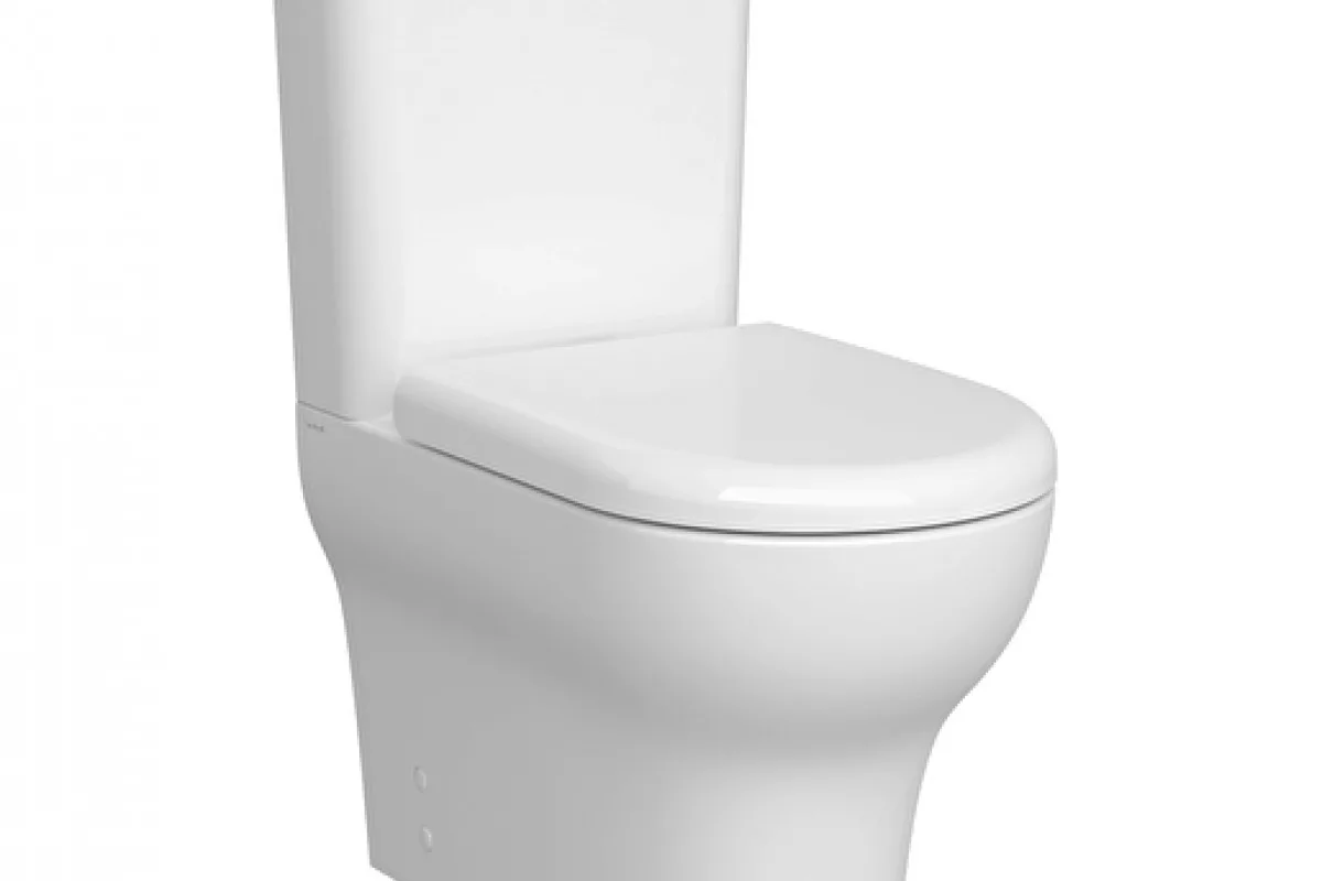 Vitra, Zentrum Takım Klozet, Smooth Flush, Duvara Tam Dayalı, 61 cm, Beyaz